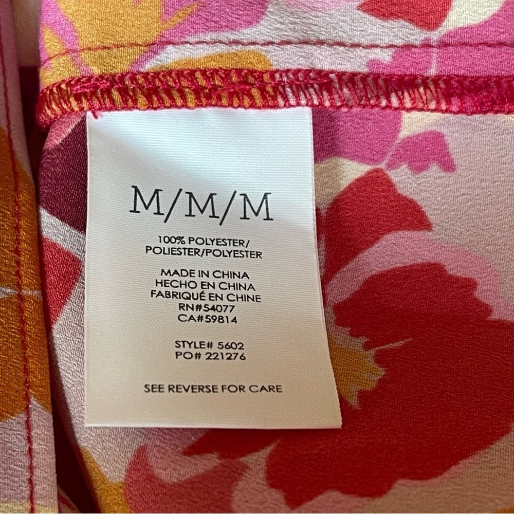 CAbi Footloose Cami Pink Floral Tank - Picture 9 of 13